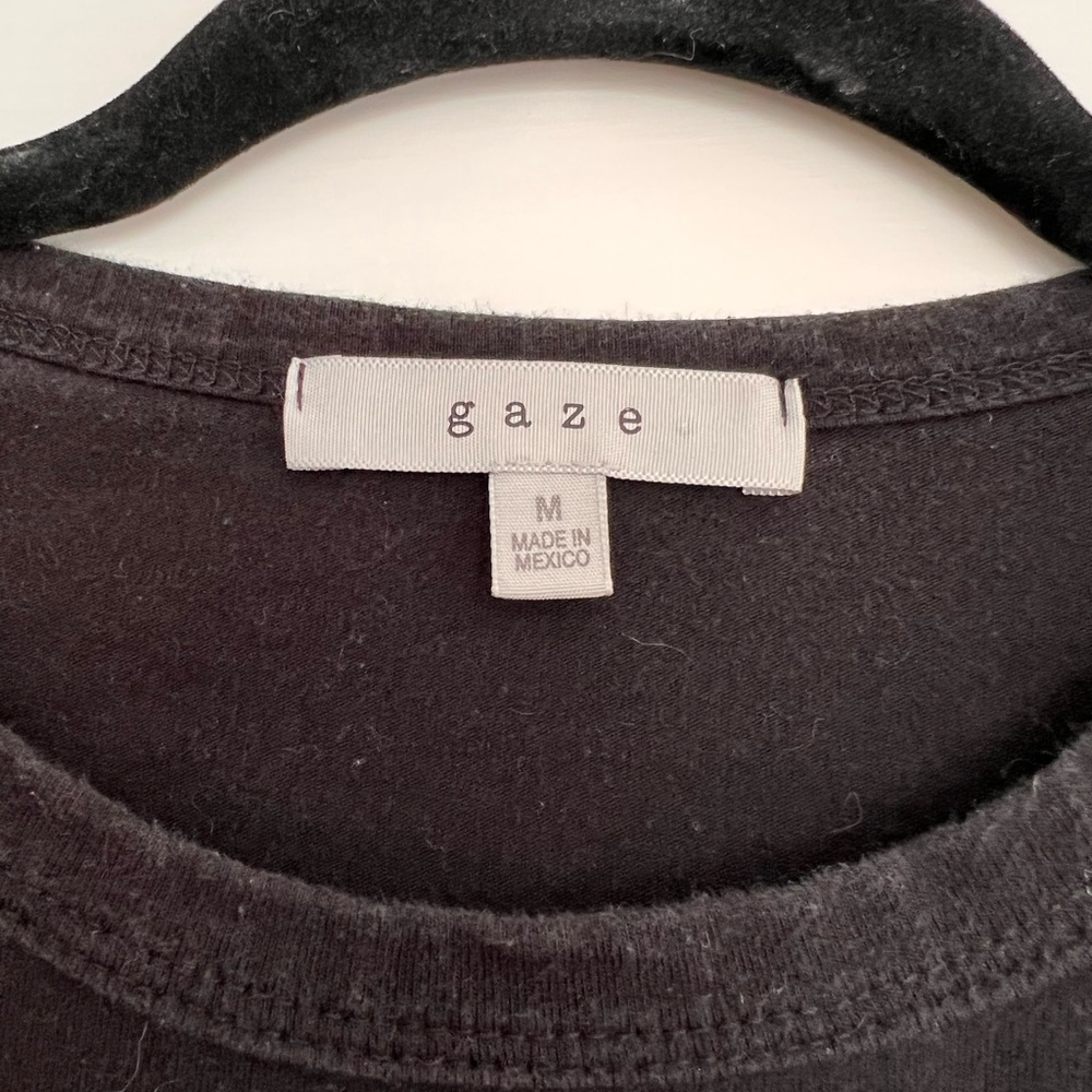 Long sleeve crop top